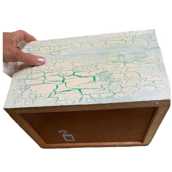 Handpainted OOAK beach theme box - Picture 4 of 5